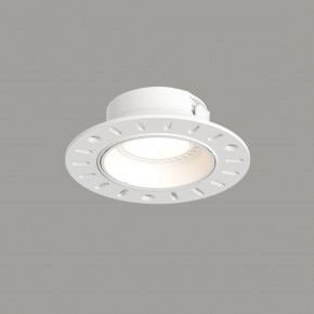 DK3055-WH Встраиваемый светильник, IP 20, 10 Вт, GU5.3, LED, белый, пластик в Нытве - nytva.ok-mebel.com | фото