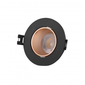 DK3061-BBR Встраиваемый светильник, IP 20, 10 Вт, GU5.3, LED, черный/бронзовый, пластик в Нытве - nytva.ok-mebel.com | фото