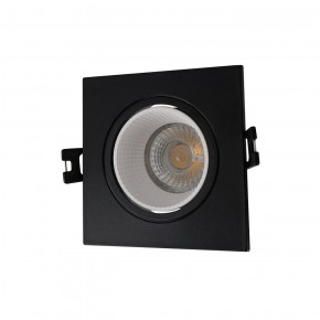 DK3071-BK+WH Встраиваемый светильник, IP 20, 10 Вт, GU5.3, LED, черный/белый, пластик в Нытве - nytva.ok-mebel.com | фото