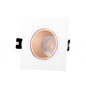 DK3071-WBR Встраиваемый светильник, IP 20, 10 Вт, GU5.3, LED, белый/бронзовый, пластик в Нытве - nytva.ok-mebel.com | фото