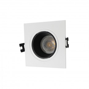 DK3071-WH+BK Встраиваемый светильник, IP 20, 10 Вт, GU5.3, LED, белый/черный, пластик в Нытве - nytva.ok-mebel.com | фото