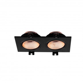 DK3072-BBR Встраиваемый светильник, IP 20, 10 Вт, GU5.3, LED, черный/бронзовый, пластик в Нытве - nytva.ok-mebel.com | фото 2