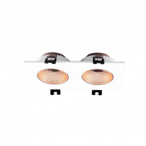 DK3072-WBR Встраиваемый светильник, IP 20, 10 Вт, GU5.3, LED, белый/бронзовый, пластик в Нытве - nytva.ok-mebel.com | фото 2