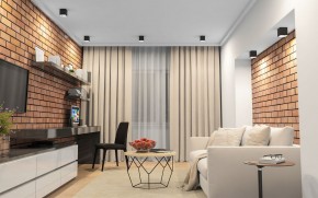 DK3080-BW+BK Светильник накладной IP 20, 10 Вт, GU5.3, LED, черно-белый/черный, пластик в Нытве - nytva.ok-mebel.com | фото 2