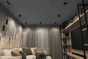 DK3090-BK+CH Светильник накладной IP 20, 10 Вт, GU5.3, LED, черный/хром, пластик в Нытве - nytva.ok-mebel.com | фото 2