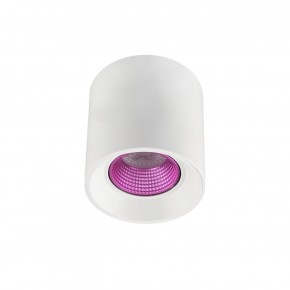 DK3090-WH+PI Светильник накладной IP 20, 10 Вт, GU5.3, LED, белый/розовый, пластик в Нытве - nytva.ok-mebel.com | фото