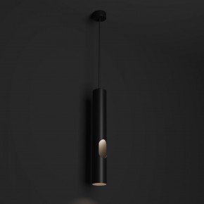 DK4045-BK Подвесной светильник, с декоративным вырезом, IP 20, до 15 Вт, LED, GU10, черный, алюминий в Нытве - nytva.ok-mebel.com | фото 2