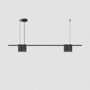 DK4061-BK Подвесной светильник ORBIT, IP20, 4xGU10 LED до 15 Вт, черный матовый, алюминий в Нытве - nytva.ok-mebel.com | фото 2