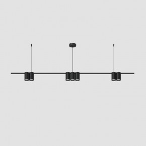 DK4063-BK Подвесной светильник ORBIT, IP20, 7xGU10 LED до 15 Вт, черный матовый, алюминий в Нытве - nytva.ok-mebel.com | фото 2