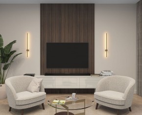DK5012-SG Бра 800 мм, 3000К, IP20,7 Вт, матовое золото в Нытве - nytva.ok-mebel.com | фото 5