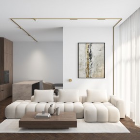 DK5072-SB Бра SHINE WALL со светодиодом, D104*H68, IP20, 3000К, 3W, RA?90, сатинированная латунь, алюминий в Нытве - nytva.ok-mebel.com | фото 6