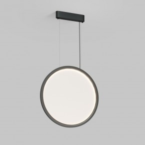 DK6606-BK Подвесной вертикальный светильник Veil со светодиодом H1700 d600 220V 48W 3000-6000K IP20 черный алюминий в Нытве - nytva.ok-mebel.com | фото 3