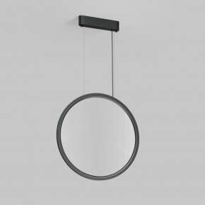 DK6606-BK Подвесной вертикальный светильник Veil со светодиодом H1700 d600 220V 48W 3000-6000K IP20 черный алюминий в Нытве - nytva.ok-mebel.com | фото 4