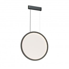 DK6606-BK Подвесной вертикальный светильник Veil со светодиодом H1700 d600 220V 48W 3000-6000K IP20 черный алюминий в Нытве - nytva.ok-mebel.com | фото 5