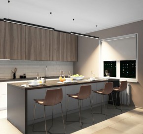 DK9124-BK Линейный светильник 30W 1250mm 4000K, черный в Нытве - nytva.ok-mebel.com | фото 4
