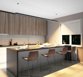 DK9253-BK Линейный светильник 62W 2500mm 3000K, черный в Нытве - nytva.ok-mebel.com | фото 5