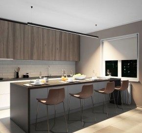 DK9254-BK Линейный светильник 62W 2500mm 4000K, черный в Нытве - nytva.ok-mebel.com | фото 5