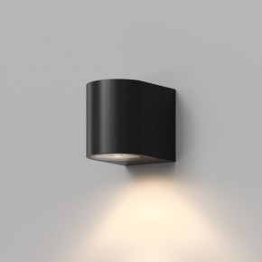 DK9790-BK Настенный уличный светильник NARVIK, IP44, GU10 LED, до 15 Вт, черный, алюминий в Нытве - nytva.ok-mebel.com | фото