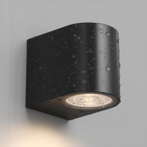 DK9790-BK Настенный уличный светильник NARVIK, IP44, GU10 LED, до 15 Вт, черный, алюминий в Нытве - nytva.ok-mebel.com | фото 3
