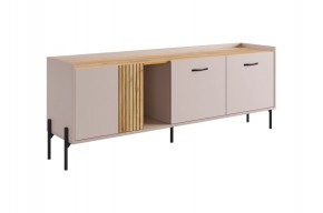 ДОМИНИКА Гостиная (модульная) кашемир/дуб крафт золотой в Нытве - nytva.ok-mebel.com | фото 8