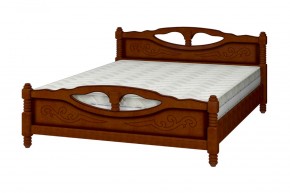 ЕЛЕНА-4 Кровать из массива (орех) в Нытве - nytva.ok-mebel.com | фото 2