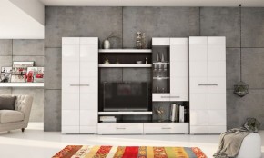 Фиеста №15 Комод с 6ю ящ (Венге/Белый глянец) в Нытве - nytva.ok-mebel.com | фото 2