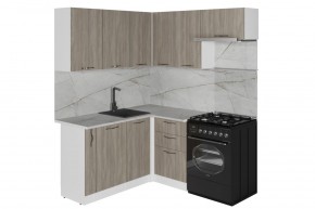 ФЬЮДЖИ Кухонный гарнитур Мега Прайм (1600*1700 мм) в Нытве - nytva.ok-mebel.com | фото 3