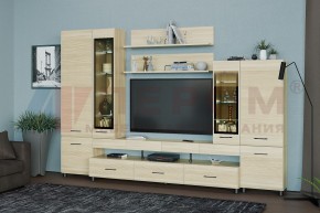 Гостиная Камелия Композиция 3 (Ясень Асахи) в Нытве - nytva.ok-mebel.com | фото