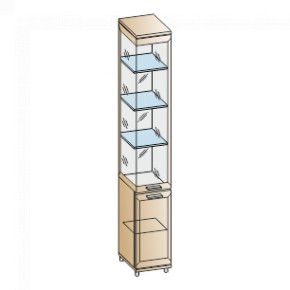 Гостиная Мелисса Композиция 12 (Гикори Джексон светлый) в Нытве - nytva.ok-mebel.com | фото 7