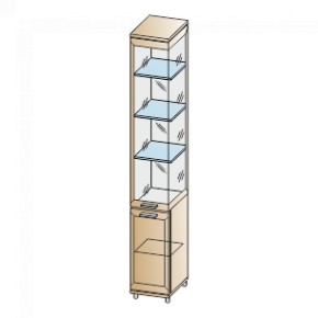 Гостиная Мелисса Композиция 12 (Ясень Асахи) в Нытве - nytva.ok-mebel.com | фото 3