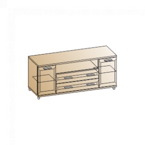 Гостиная Мелисса Композиция 12 (Ясень Асахи) в Нытве - nytva.ok-mebel.com | фото 6