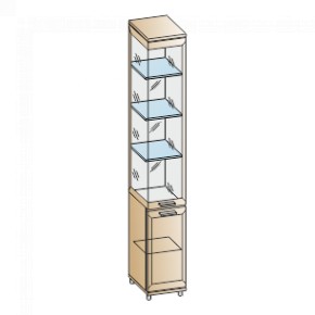 Гостиная Мелисса Композиция 12 (Ясень Асахи) в Нытве - nytva.ok-mebel.com | фото 7