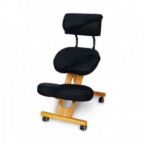Коленный стул со спинкой Smartstool KW02В + Чехлы в Нытве - nytva.ok-mebel.com | фото