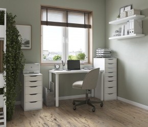 Комод Ингар белый с пятью выдвижными ящиками в Нытве - nytva.ok-mebel.com | фото 4