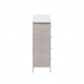 Комод Leset Линкс 8 ящ. (к/з), Каркас Белый, ящики Белые в Нытве - nytva.ok-mebel.com | фото 5