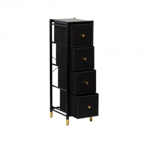 Комод Leset Нирита/Хайди узкий 4 ящика в Нытве - nytva.ok-mebel.com | фото 3