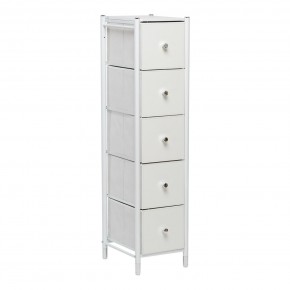 Комод Leset Нирита/Хайди узкий 5 ящиков в Нытве - nytva.ok-mebel.com | фото 2