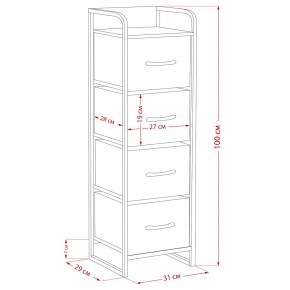 Комод Leset Ноа 4 ящика в Нытве - nytva.ok-mebel.com | фото 9