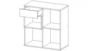 ЛУКСОР-13 Комод (ЦРК.ЛКС.13 комод) в Нытве - nytva.ok-mebel.com | фото 2