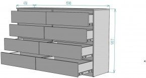 Комод Мальта K113 в Нытве - nytva.ok-mebel.com | фото 2