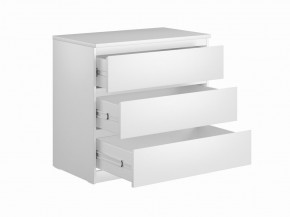 Комод МАЛЬТА с тремя выдвижными ящиками, цвет белый в Нытве - nytva.ok-mebel.com | фото 3