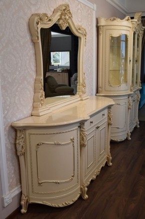 Комод с зеркалом Джоконда (крем) в Нытве - nytva.ok-mebel.com | фото 2