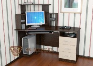 Компьютерный стол №3 в Нытве - nytva.ok-mebel.com | фото 1