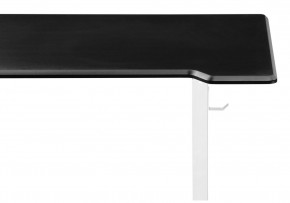Компьютерный стол Маркос с механизмом подъема 140х80х75 черная шагрень / белый в Нытве - nytva.ok-mebel.com | фото 8