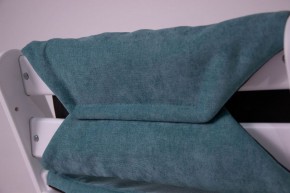 Комплект растущий стул и подушки Конёк Горбунёк Комфорт  (Бело-мятный, Волна) в Нытве - nytva.ok-mebel.com | фото 3