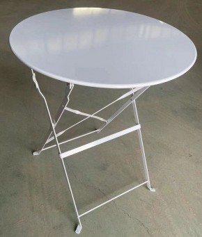 Комплект садовой мебели OTS-001R (стол + 2 стула) металл в Нытве - nytva.ok-mebel.com | фото 4