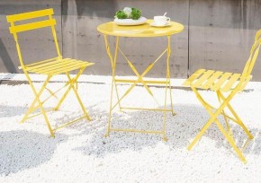 Комплект садовой мебели OTS-001R (стол + 2 стула) металл в Нытве - nytva.ok-mebel.com | фото 10