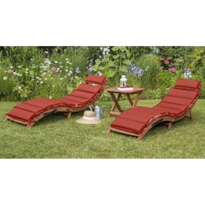 Комплект шезлонги и столик AFM-803A-T133 Beige-Terracotta (2+1) в Нытве - nytva.ok-mebel.com | фото