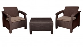 Комплект уличной мебели Yalta Premium Terrace Set (Ялта) шоколадый (+подушки под спину) в Нытве - nytva.ok-mebel.com | фото 8