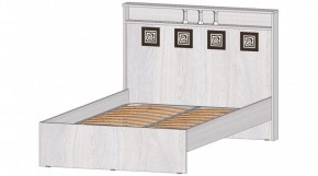 КОСТА-РИКА Кровать 1200 с основанием (анкор светлый) в Нытве - nytva.ok-mebel.com | фото
